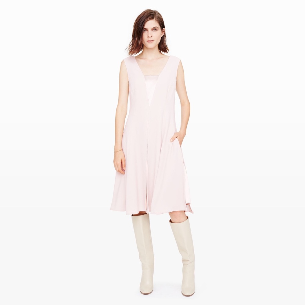 Club Monaco Victoria dress, Pale Rose. NWOT